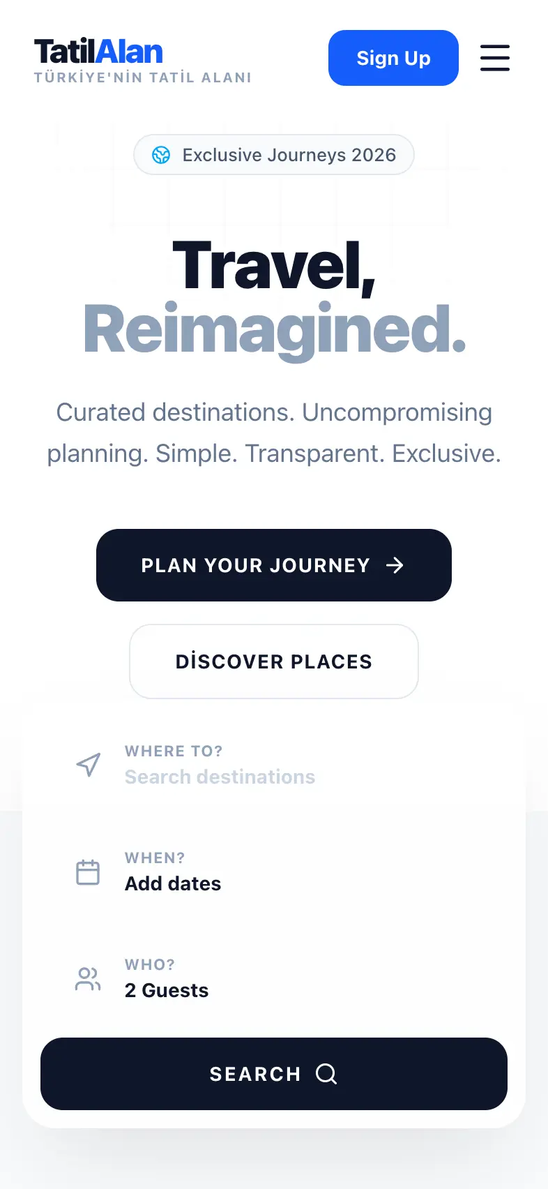 TatilAlan - Global Travel Experience Mobile